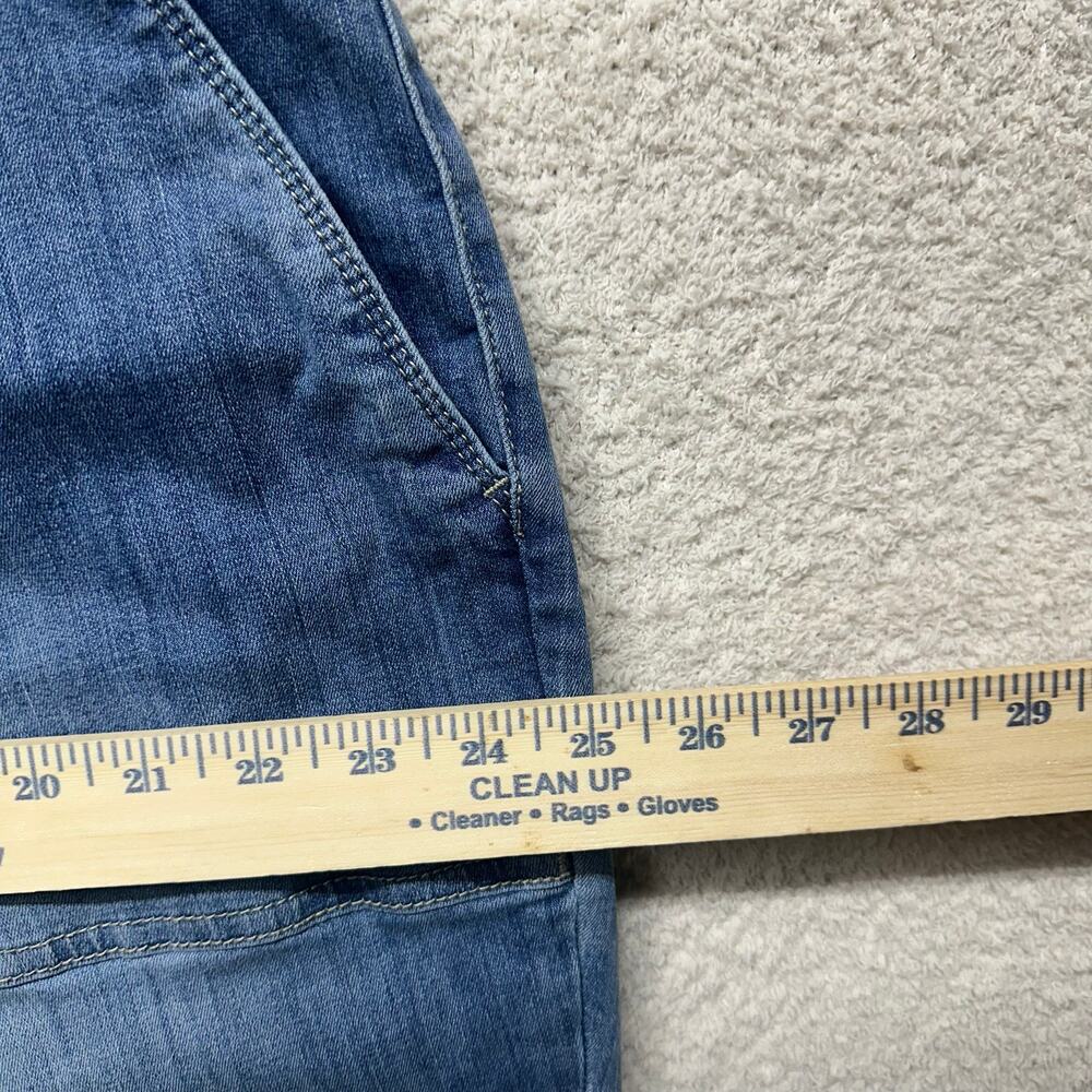 Judy Blue Women’s 22W Blue Denim Drawstring Jogger Jeans Elastic Waist - Picture 6 of 9